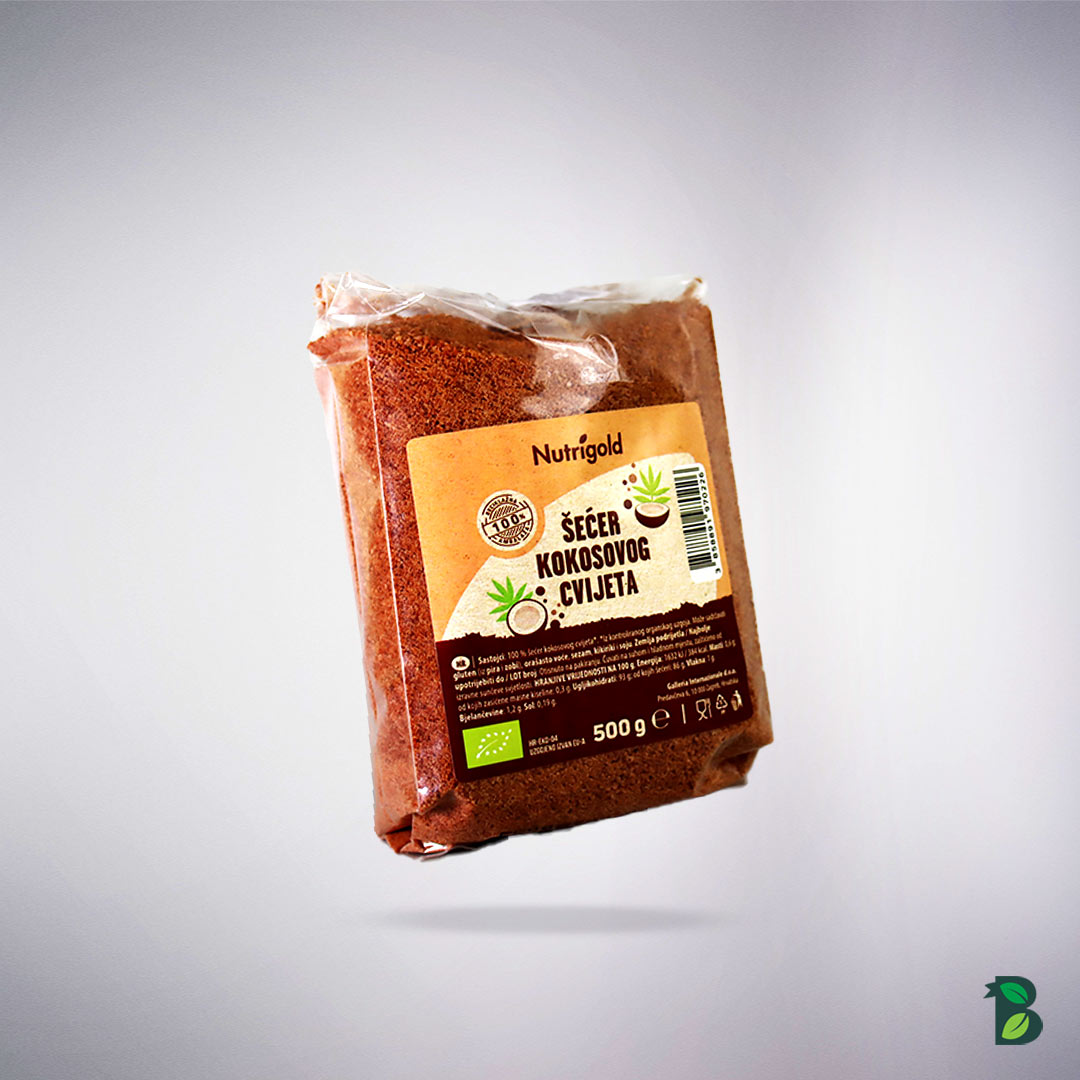 Šećer kokosovog cvijeta 500g - Organski