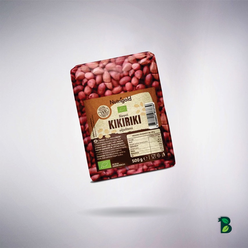 Kikiriki sirovi oljušteni 500g - Organski