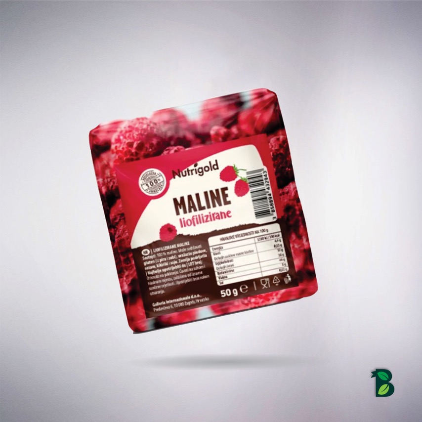 Liofilizirane maline 50g