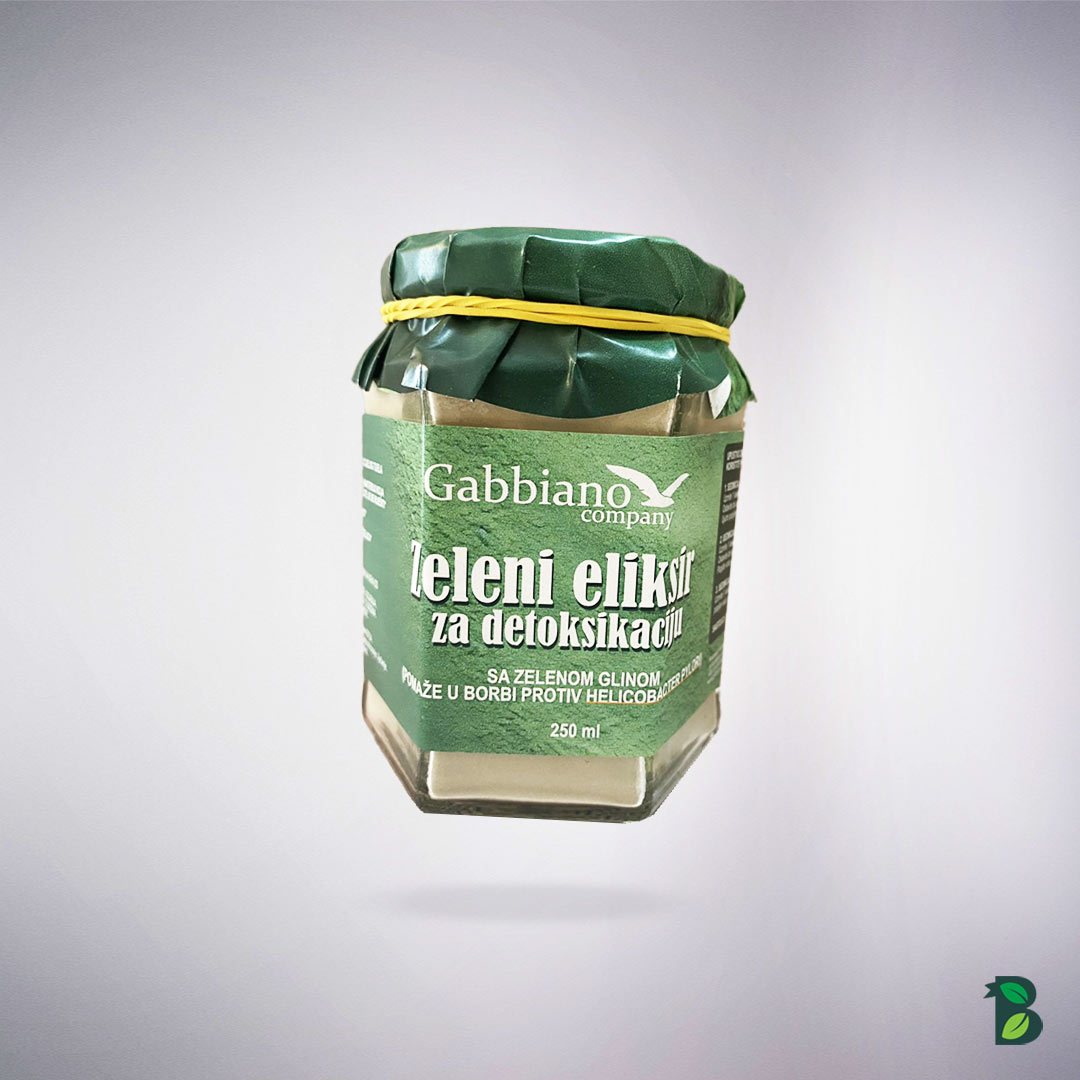 Zeleni Detox Eliksir 250ml
