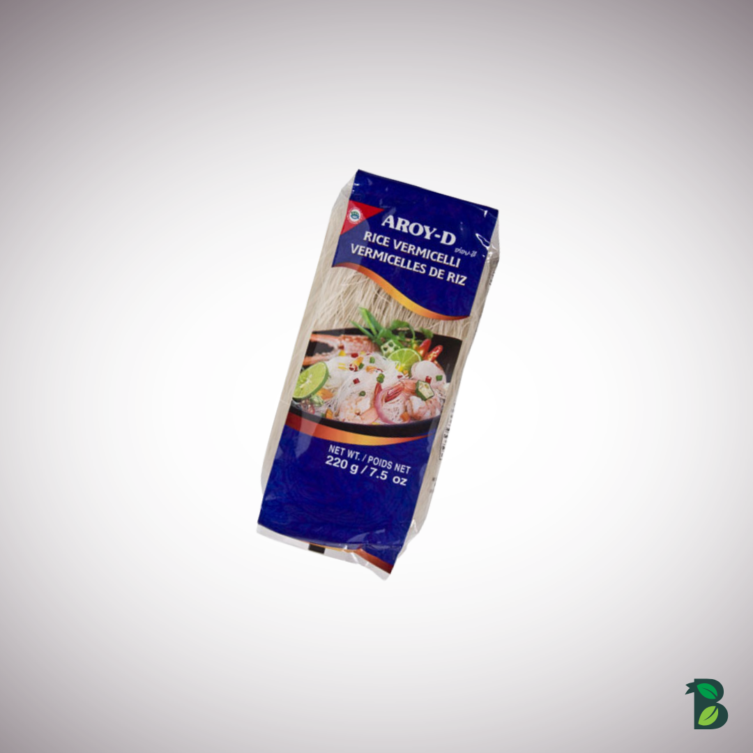 Aroy-D Rice Vermicelli 220 g – Tanka rižina vermicelli tjestenina